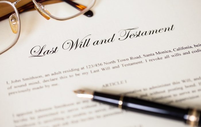 Last Will And Testament