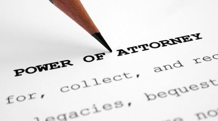 Power Of Attorney